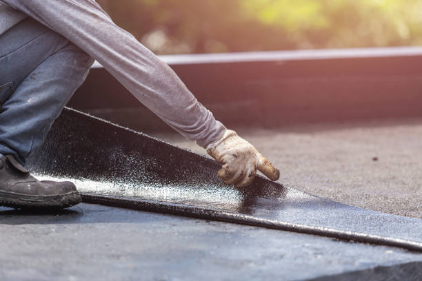 Professional Exterior Waterproofing technician working in Rosewood, OH